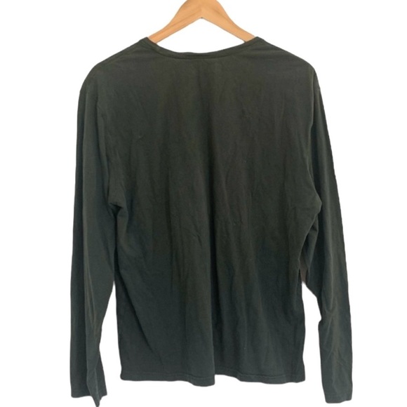 Gap | Green athletic fit long sleeve crewneck tee size large - Picture 4 of 7